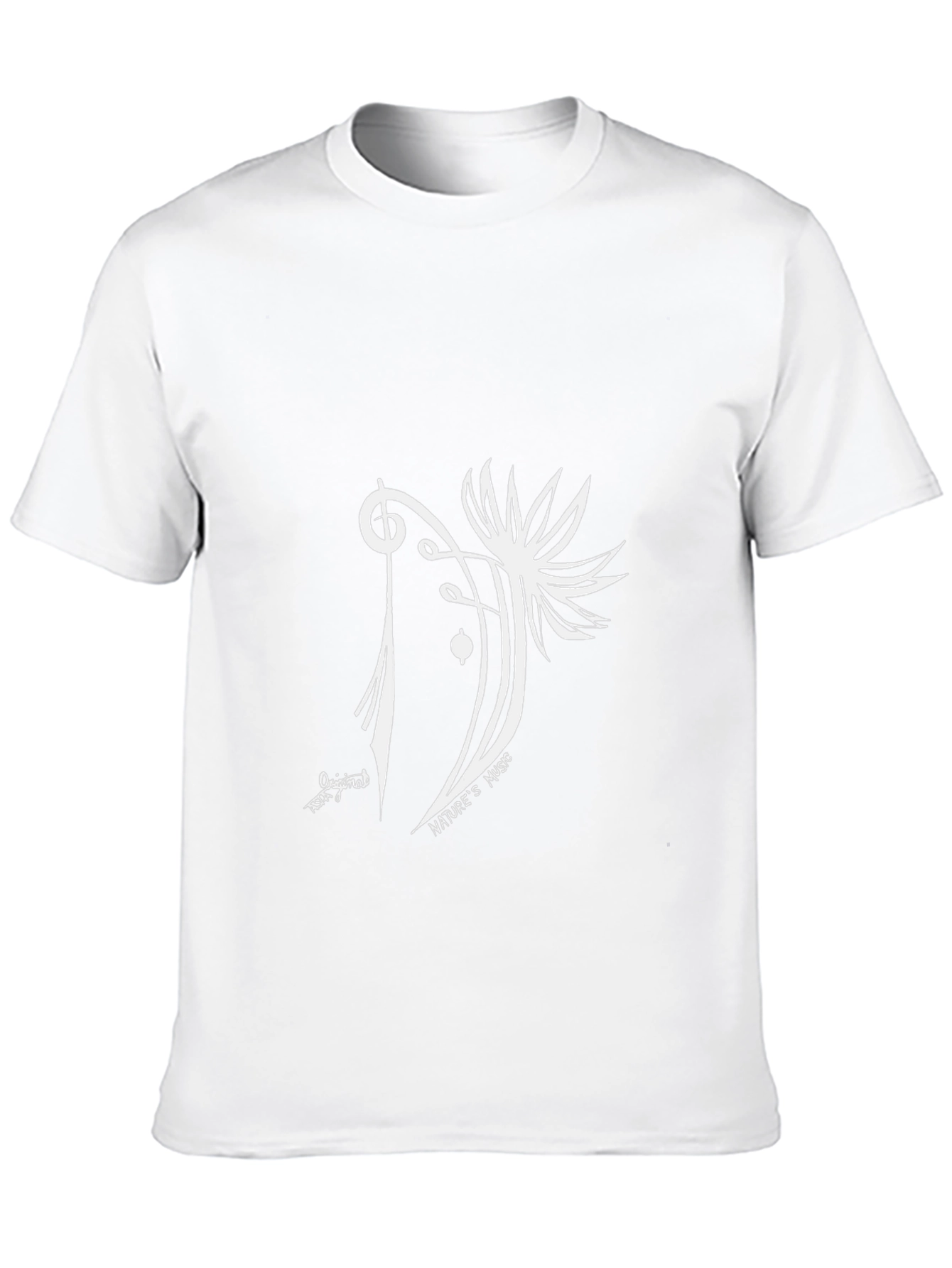 Natures Music Black Graphic Tee