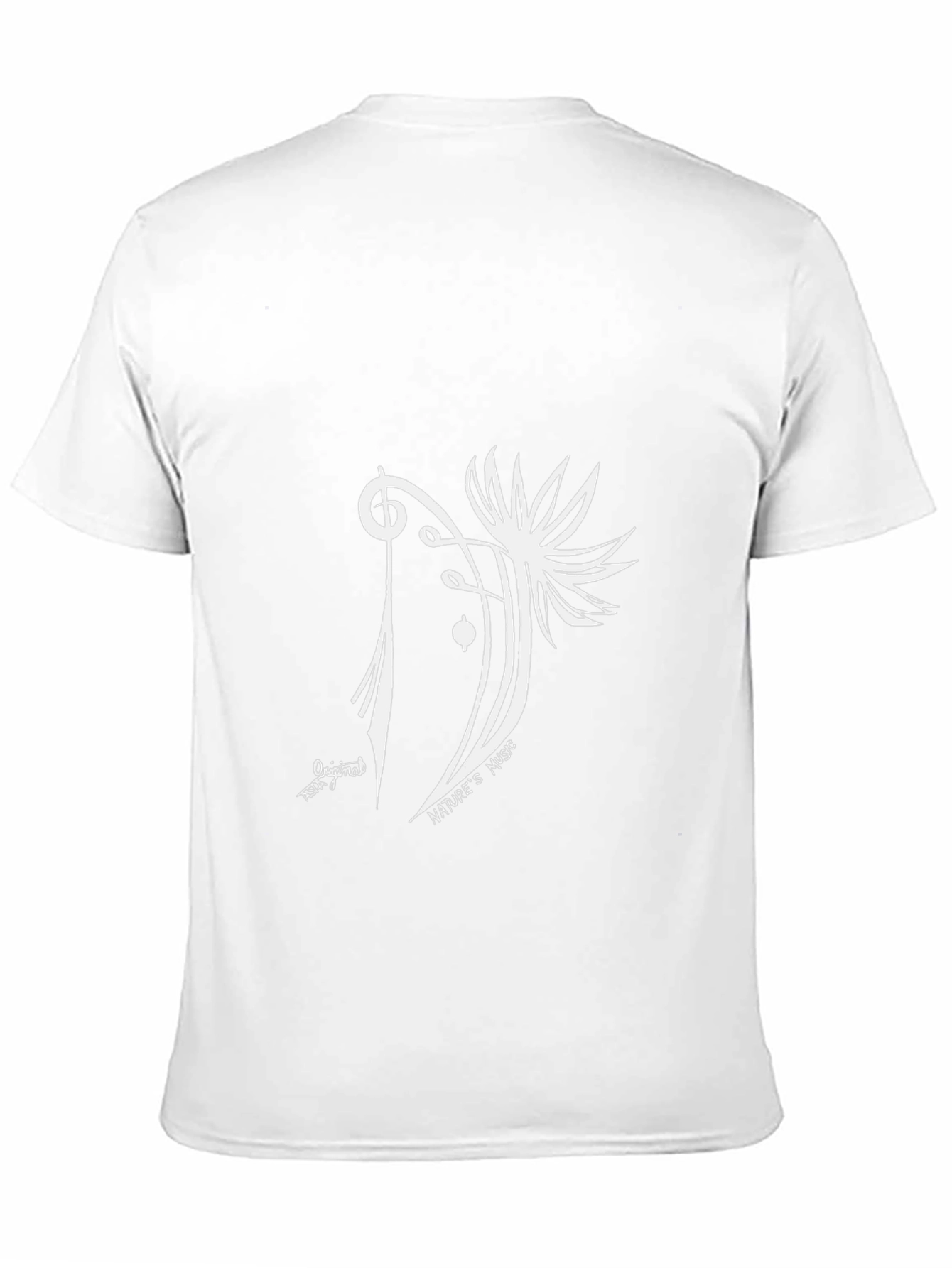 Natures Music Black Graphic Tee