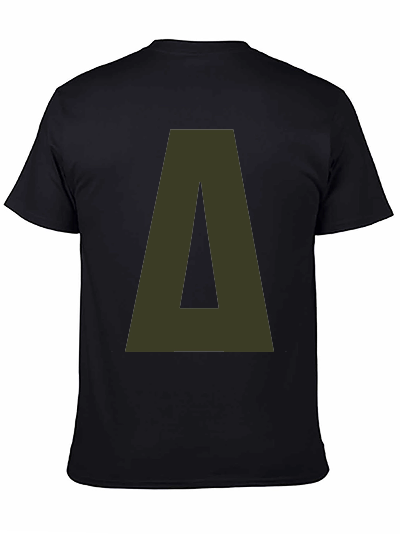 Delta Letter Graphic Tee - Casual Style