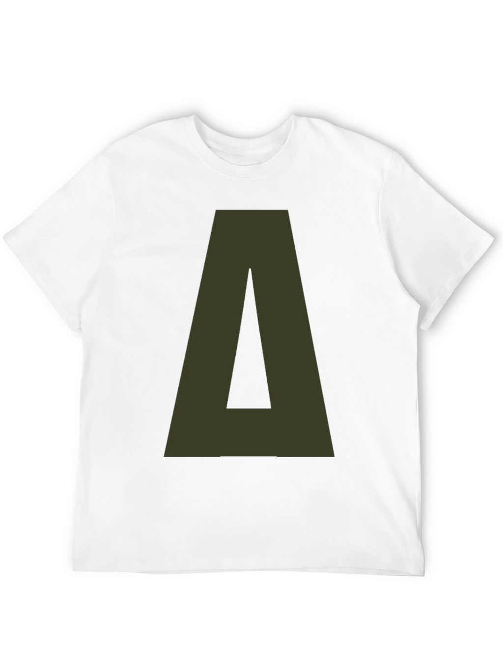 Delta Letter Graphic Tee - Casual Style