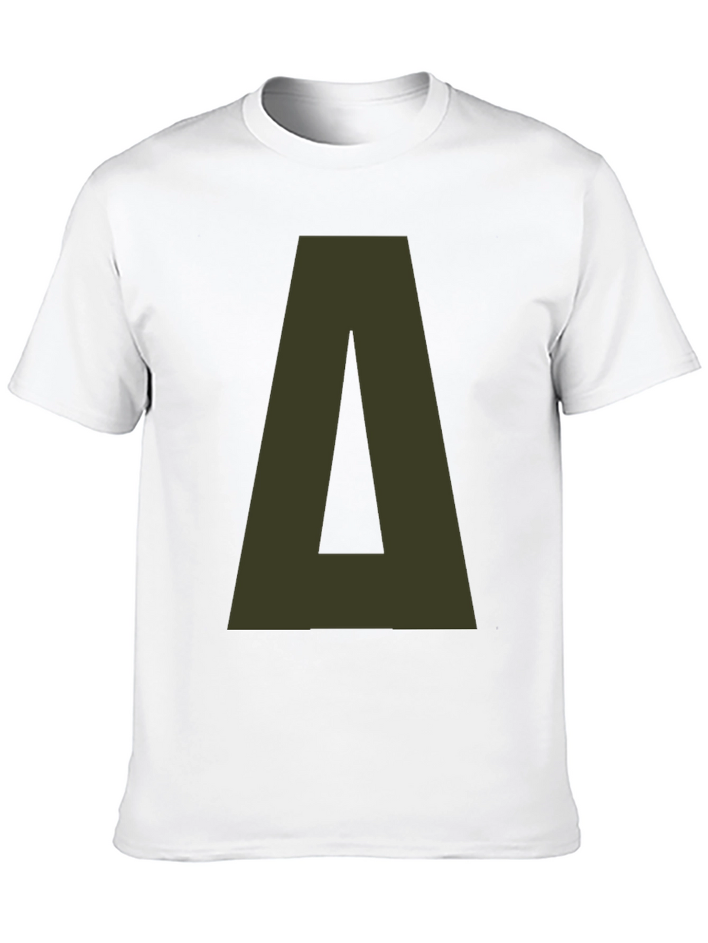 Delta Letter Graphic Tee - Casual Style