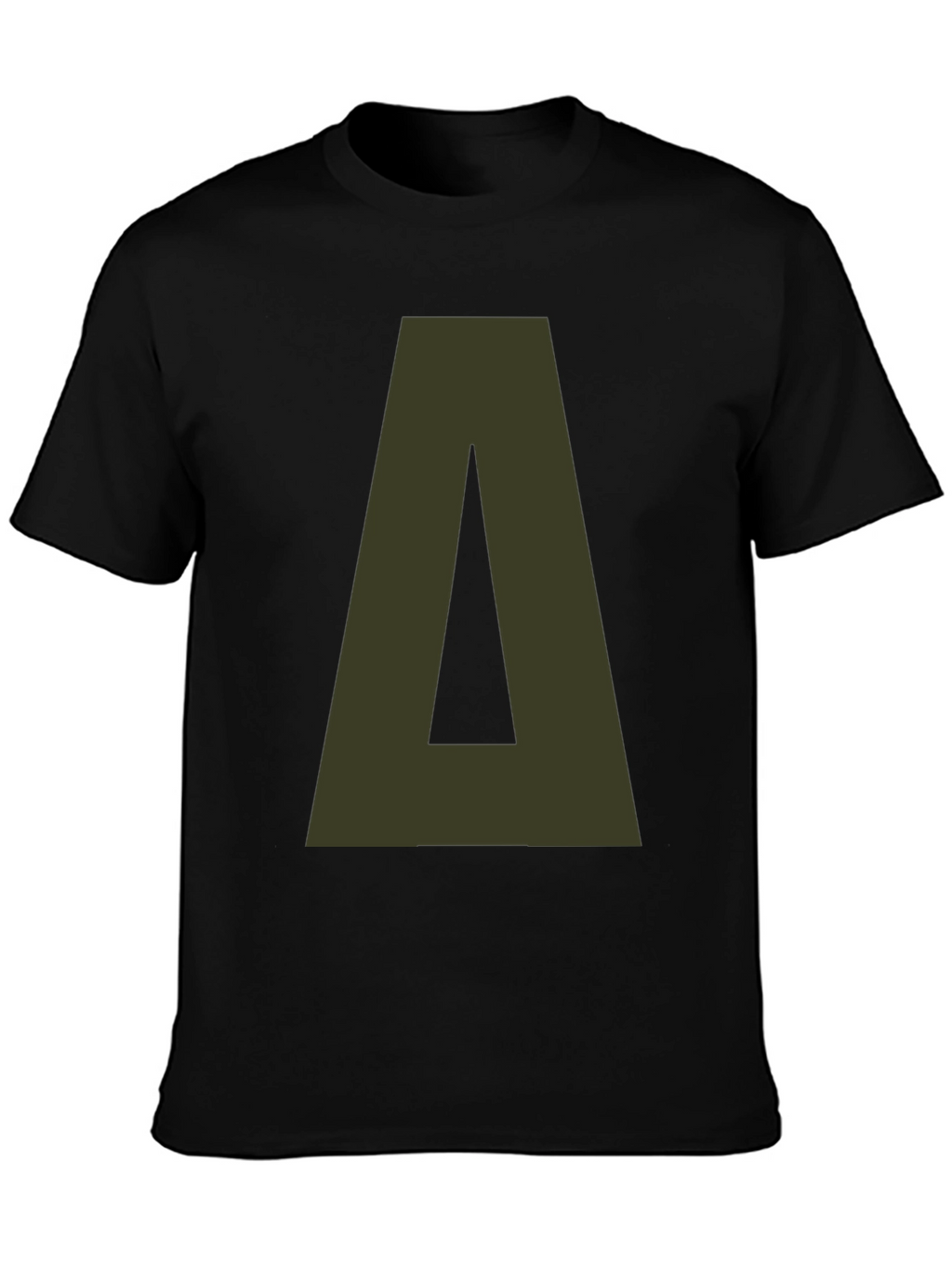 Delta Letter Graphic Tee - Casual Style