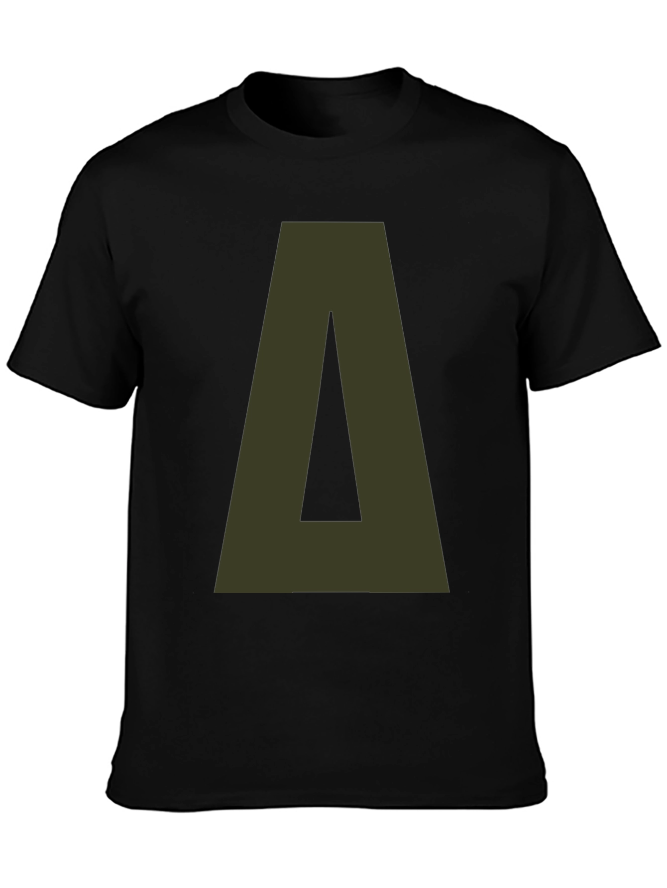 Delta Letter Graphic Tee - Casual Style