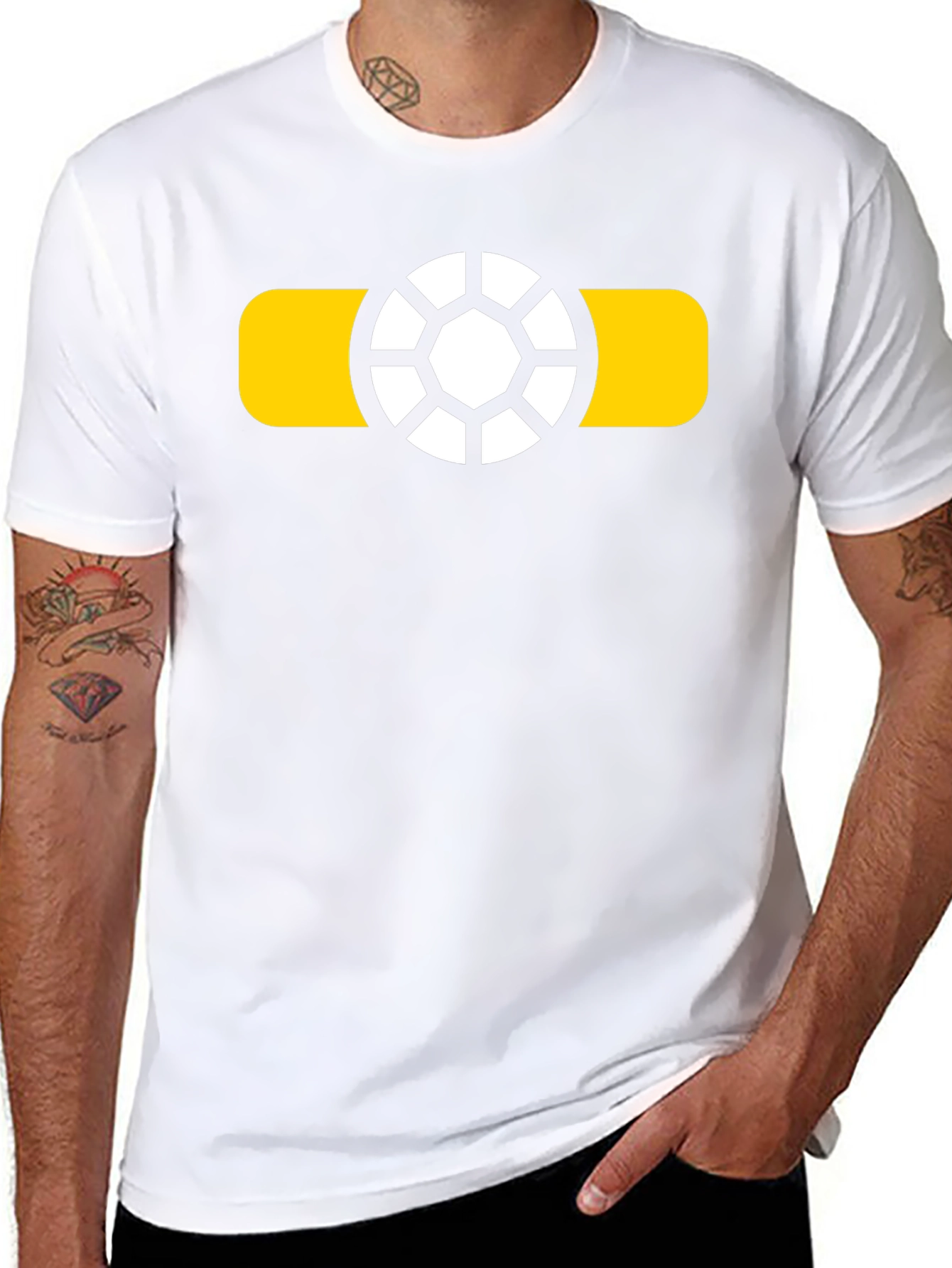 Geometric Emblem T-Shirt