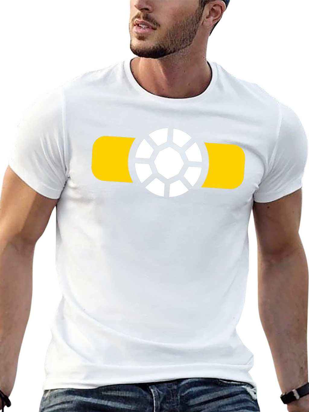 Geometric Emblem T-Shirt