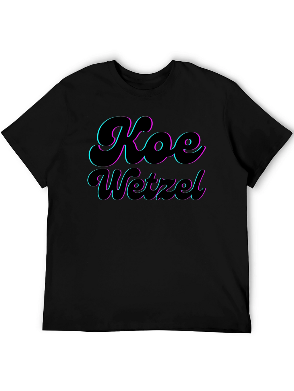 Koe Wetzel Graphic T-Shirt Black