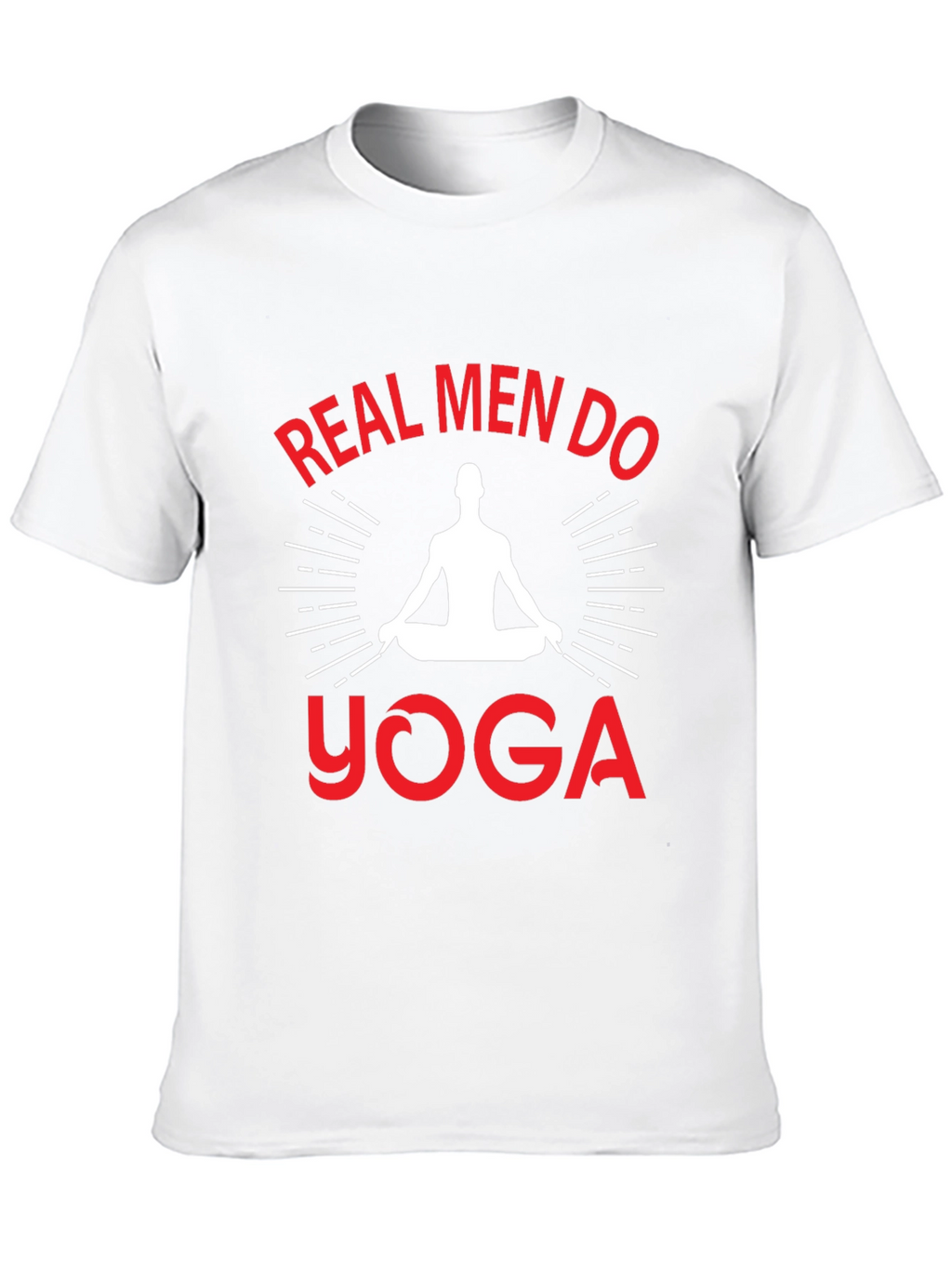 Real Men Do Yoga Graphic T-Shirt