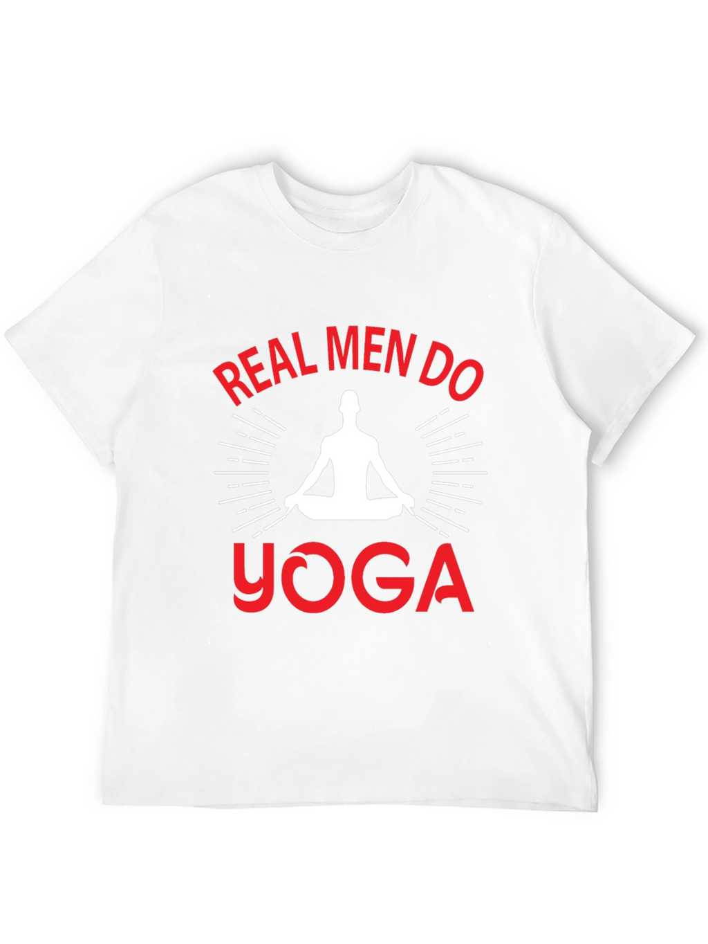 Real Men Do Yoga Graphic T-Shirt