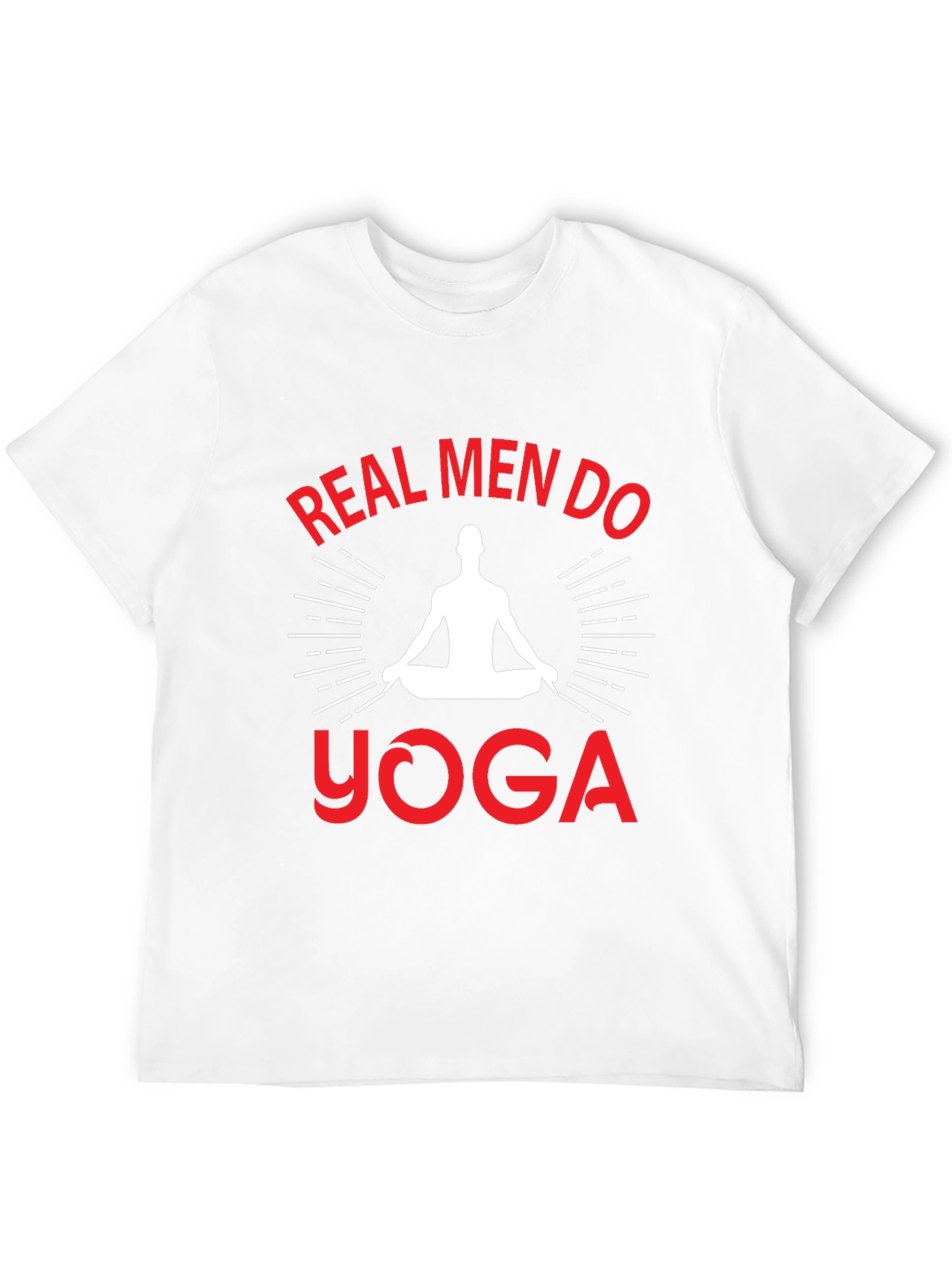 Real Men Do Yoga Graphic T-Shirt