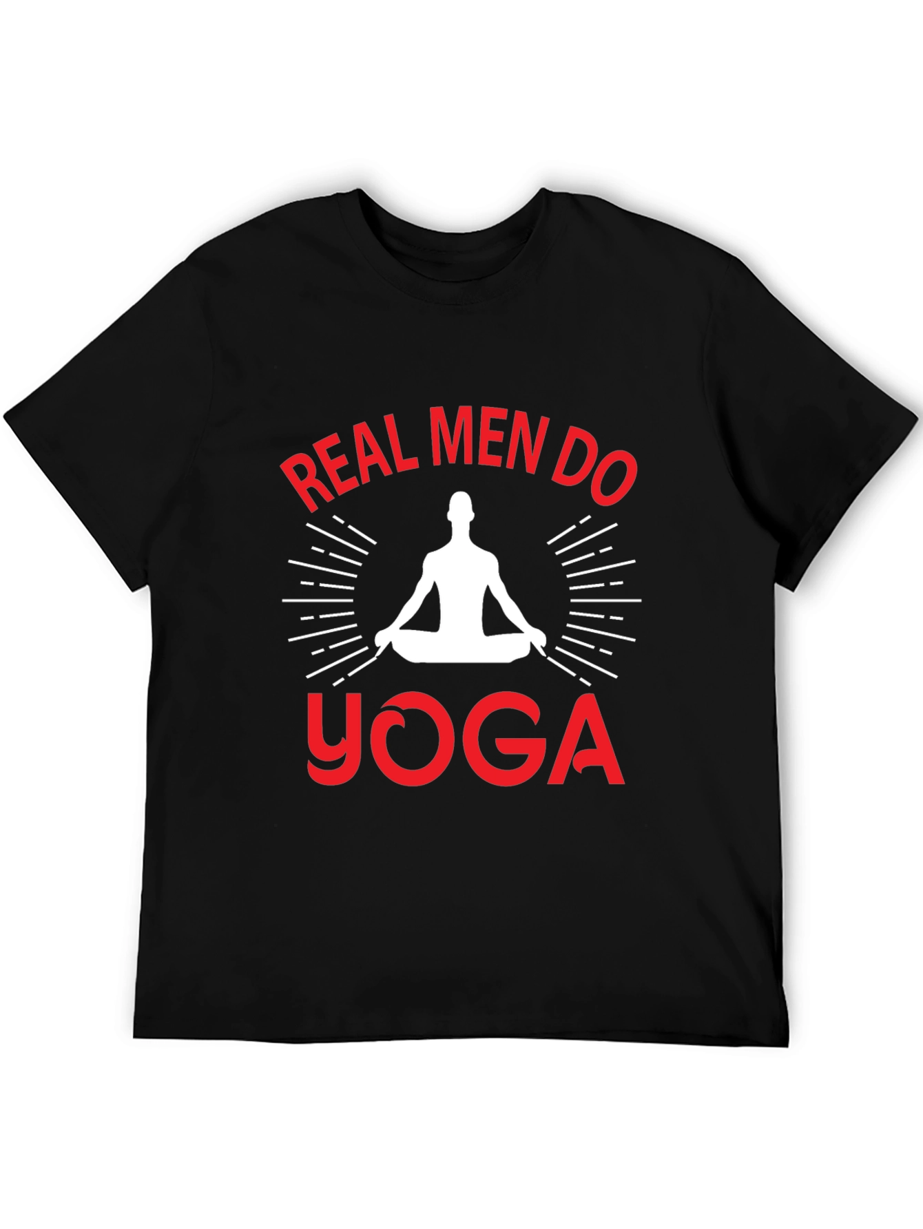 Real Men Do Yoga Graphic T-Shirt