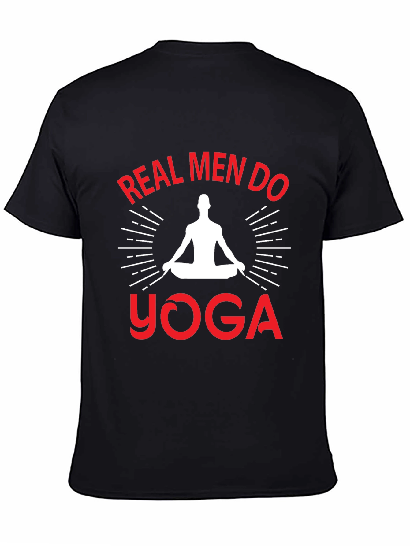 Real Men Do Yoga Graphic T-Shirt