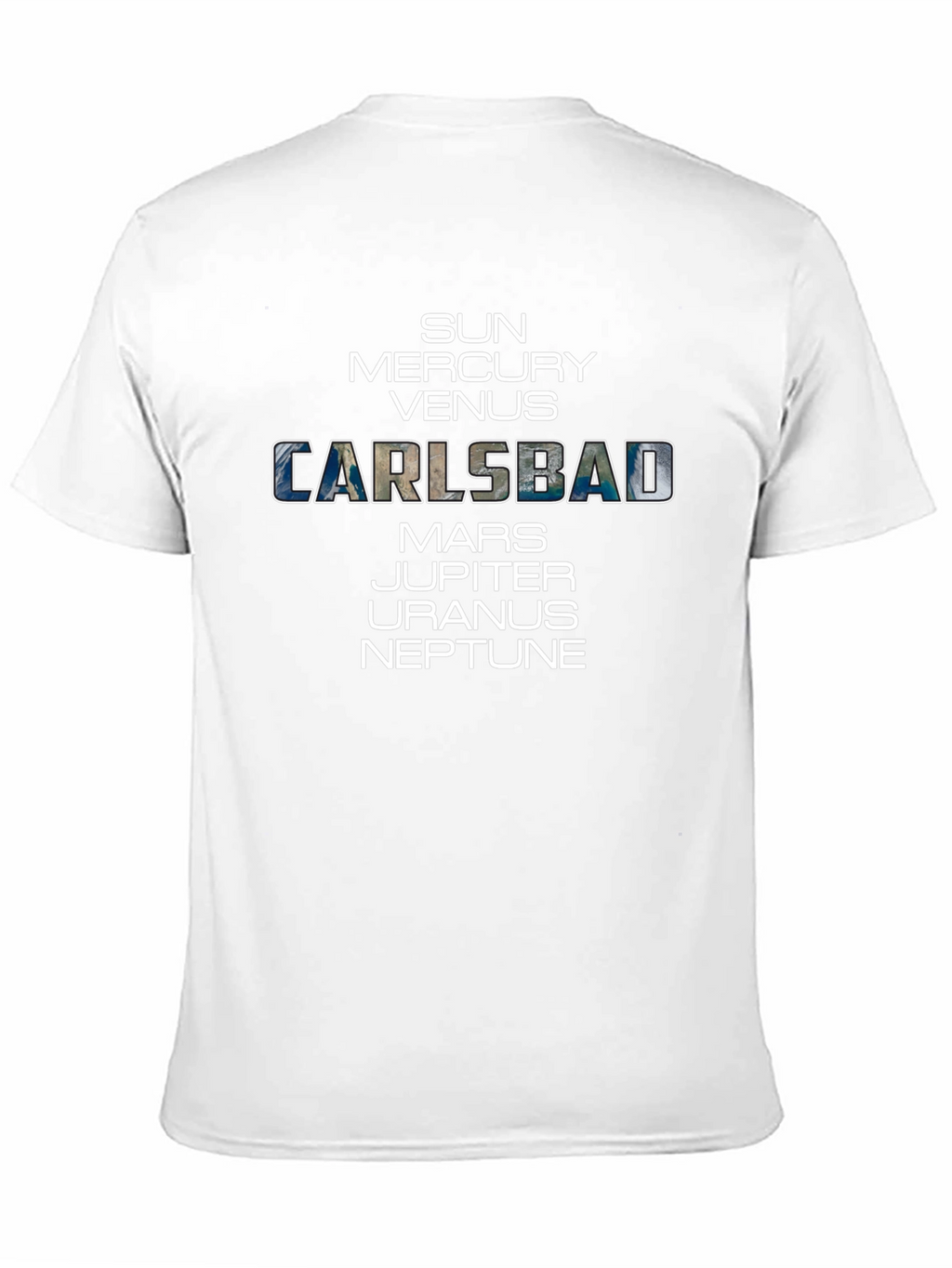 Carlsbad Planet T-Shirt - Space Geek Edition!
