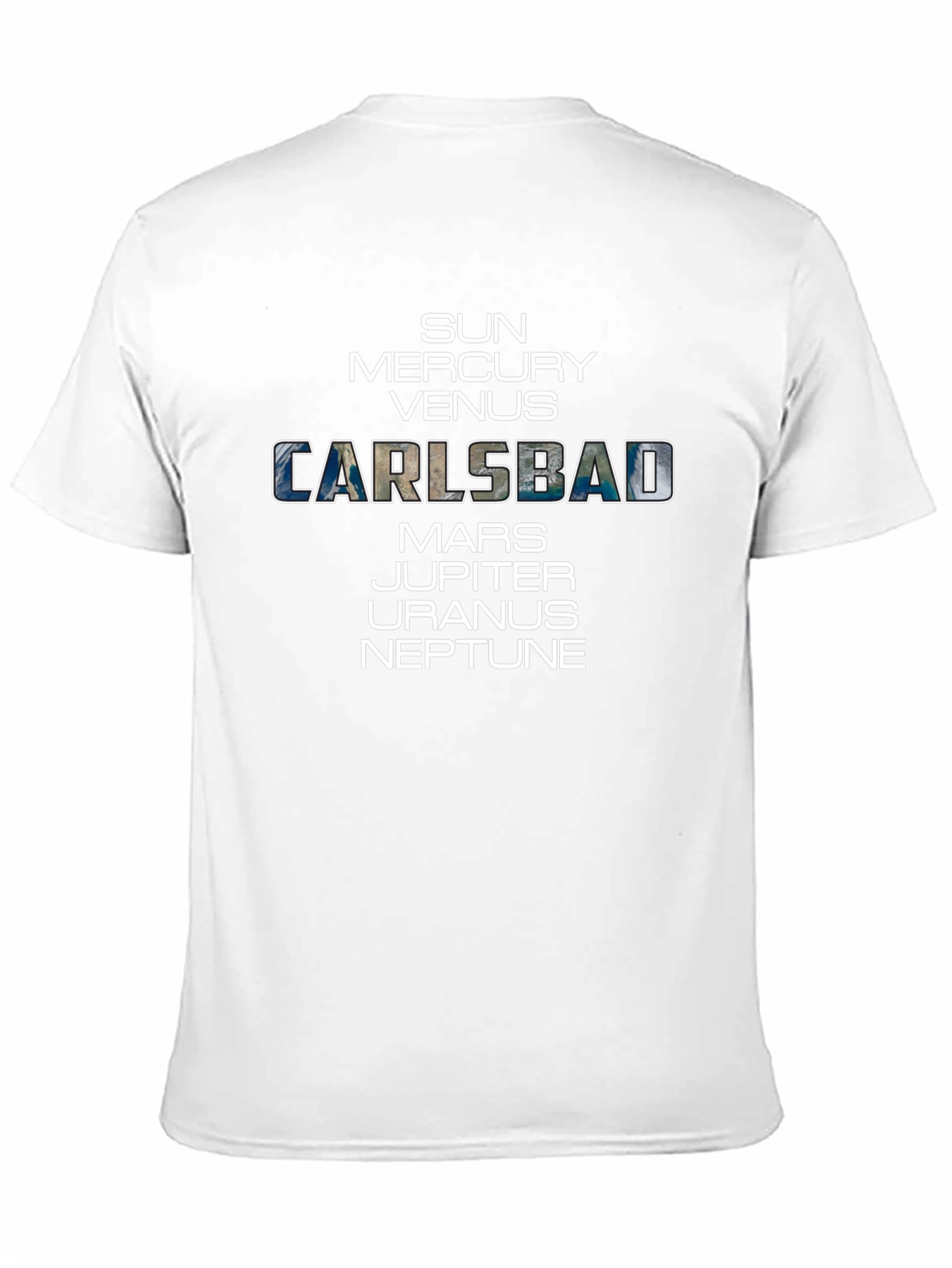 Carlsbad Planet T-Shirt - Space Geek Edition!