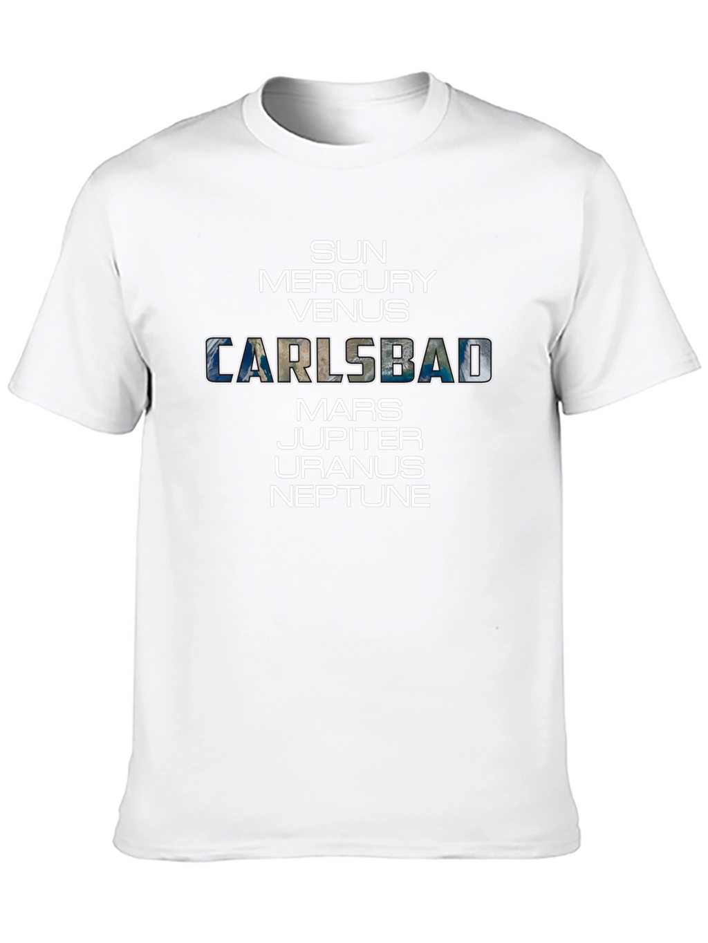 Carlsbad Planet T-Shirt - Space Geek Edition!