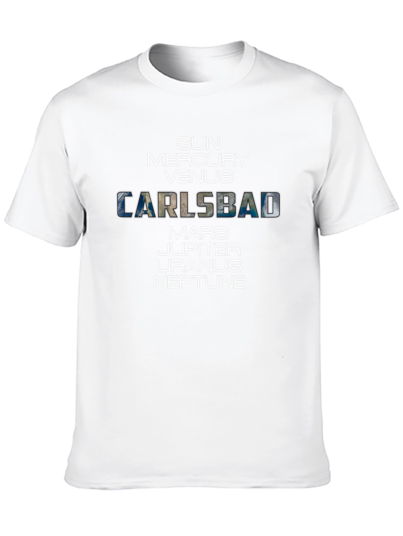 Carlsbad Planet T-Shirt - Space Geek Edition!