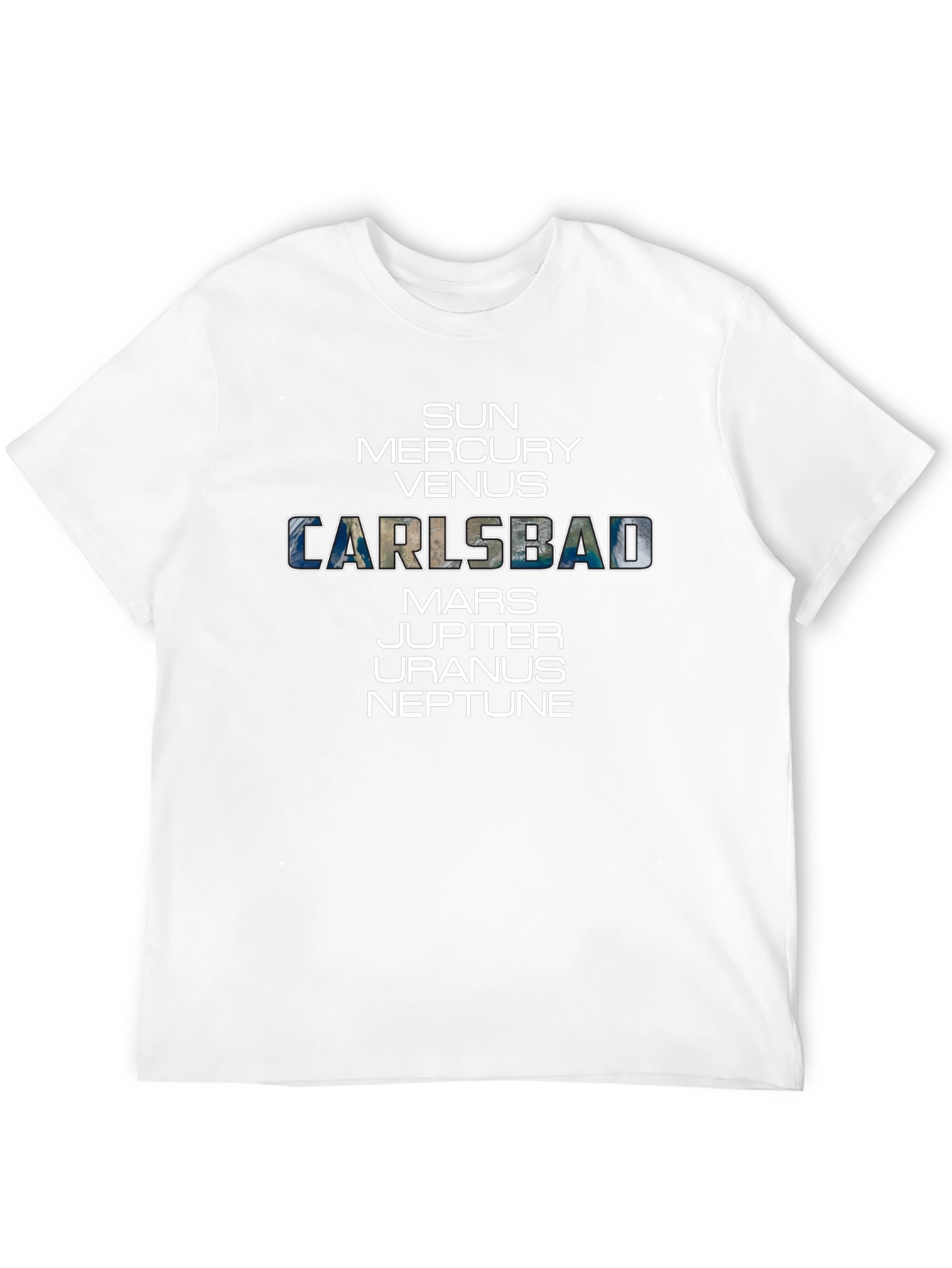 Carlsbad Planet T-Shirt - Space Geek Edition!