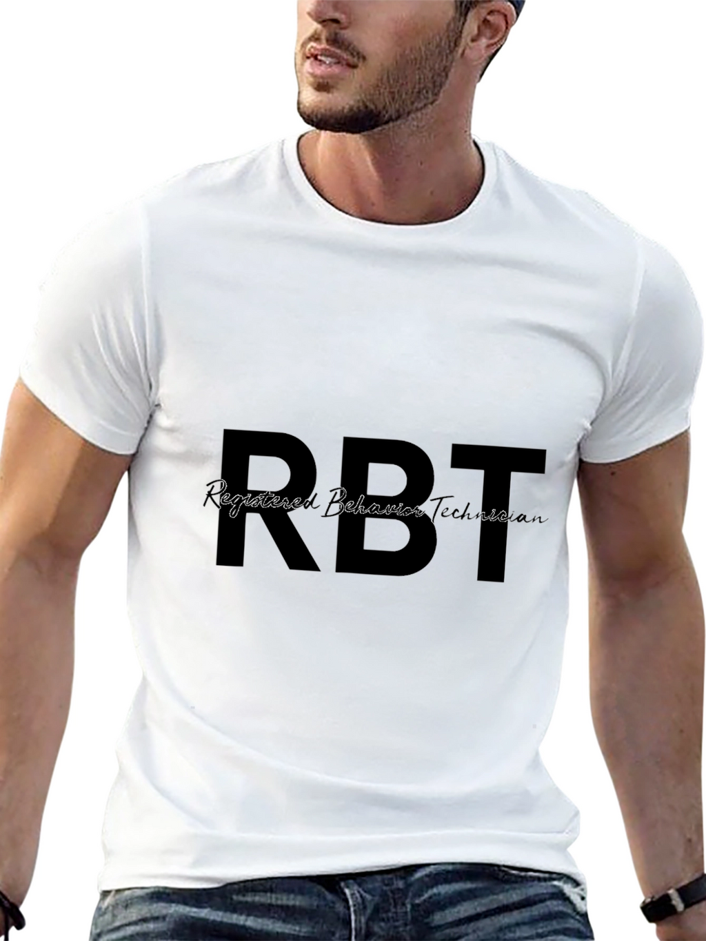 RBT Registered Behavior Technician Black T-Shirt