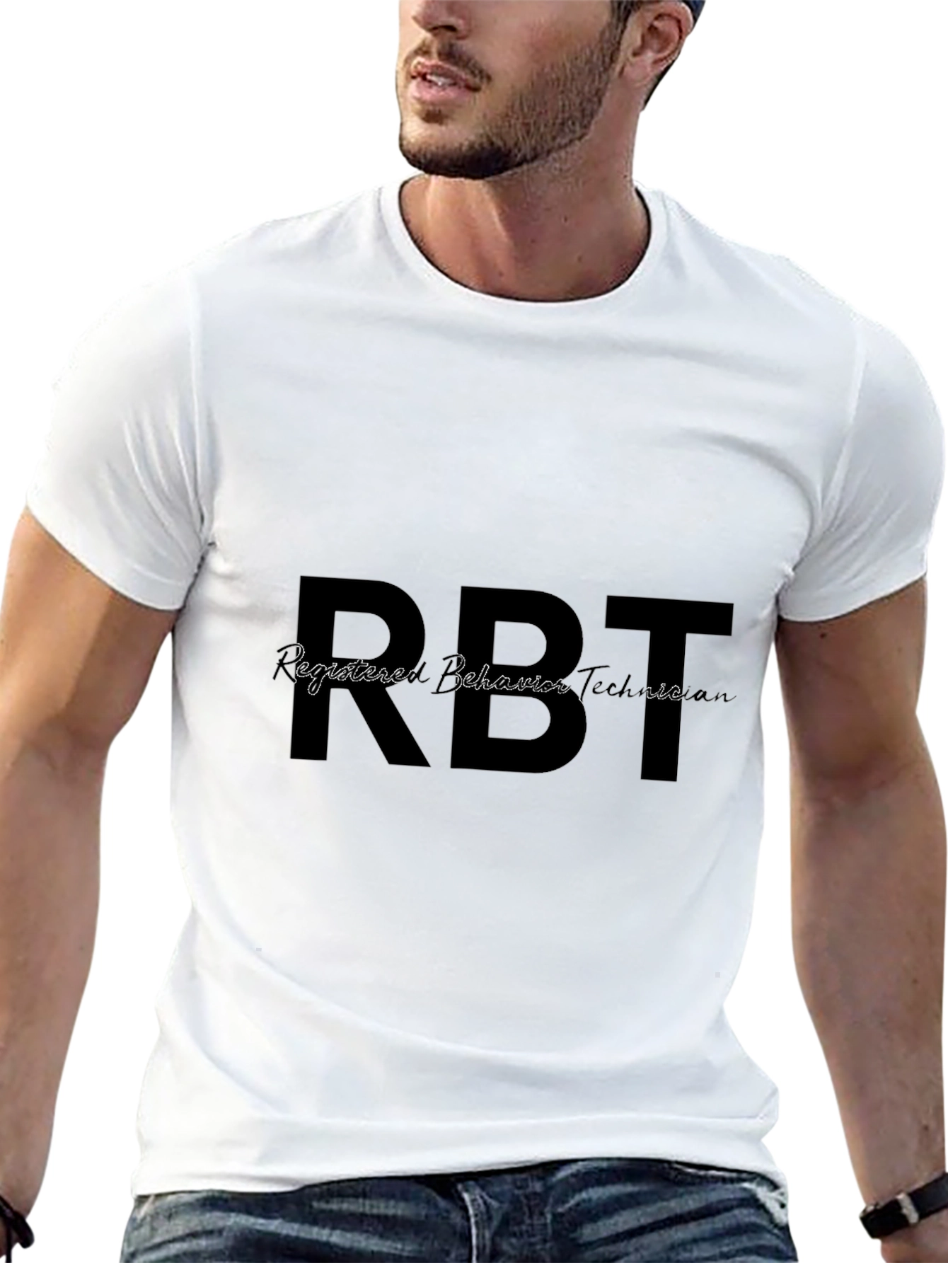 RBT Registered Behavior Technician Black T-Shirt