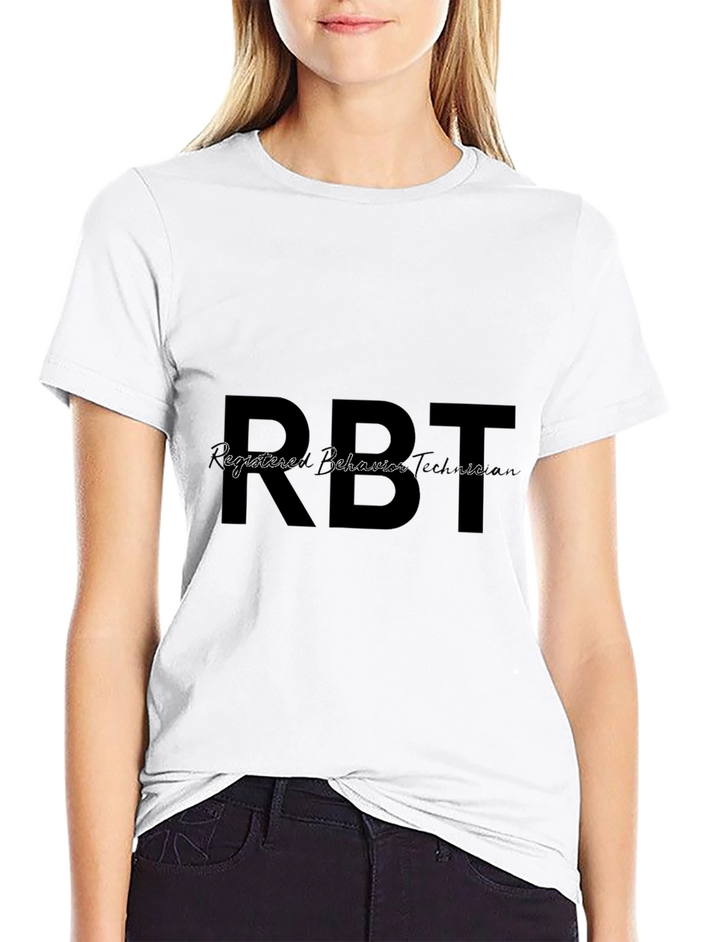 RBT Registered Behavior Technician Black T-Shirt