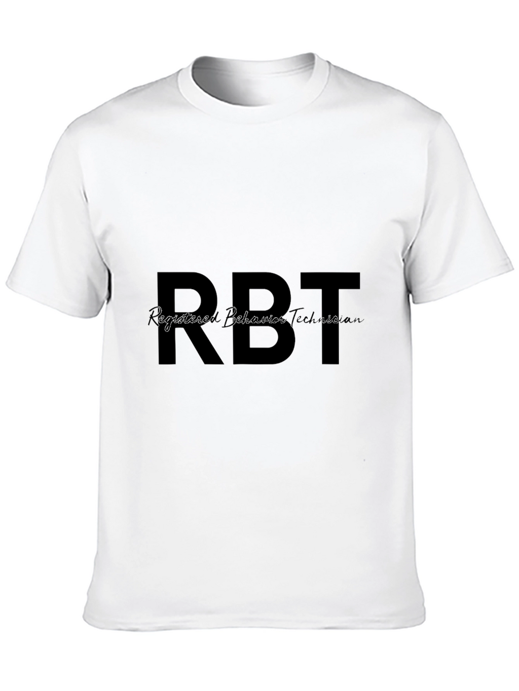 RBT Registered Behavior Technician Black T-Shirt