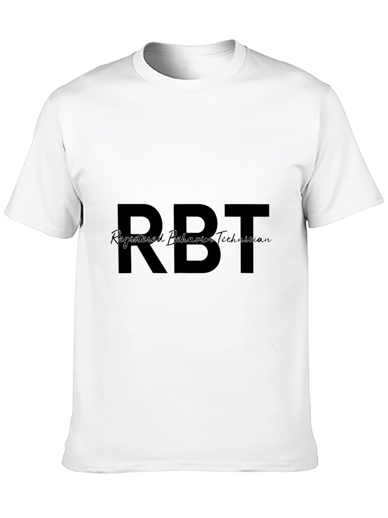 RBT Registered Behavior Technician Black T-Shirt