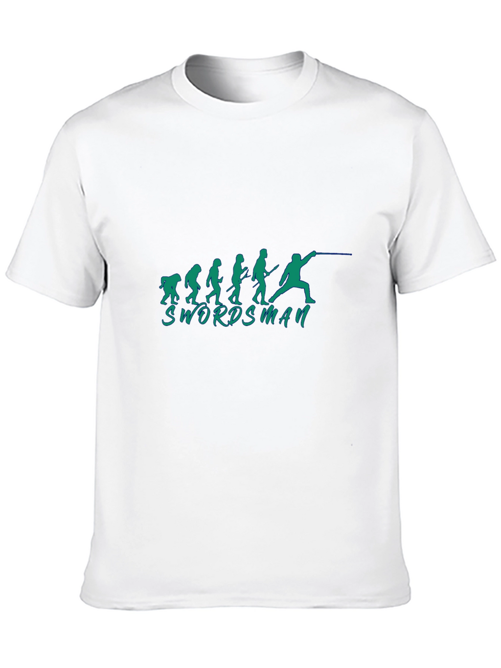 Swordsman Evolution Black T-Shirt