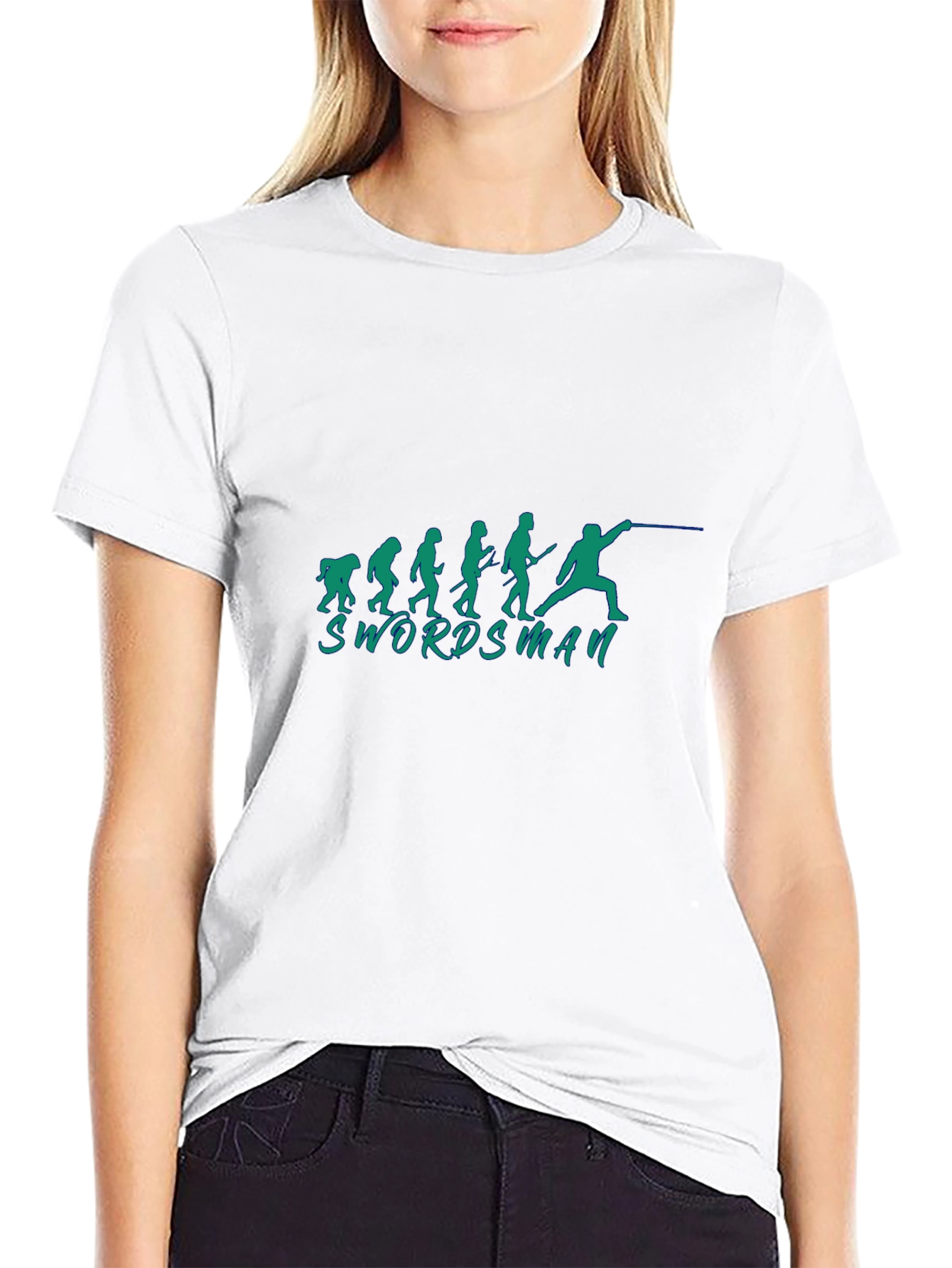 Swordsman Evolution Black T-Shirt