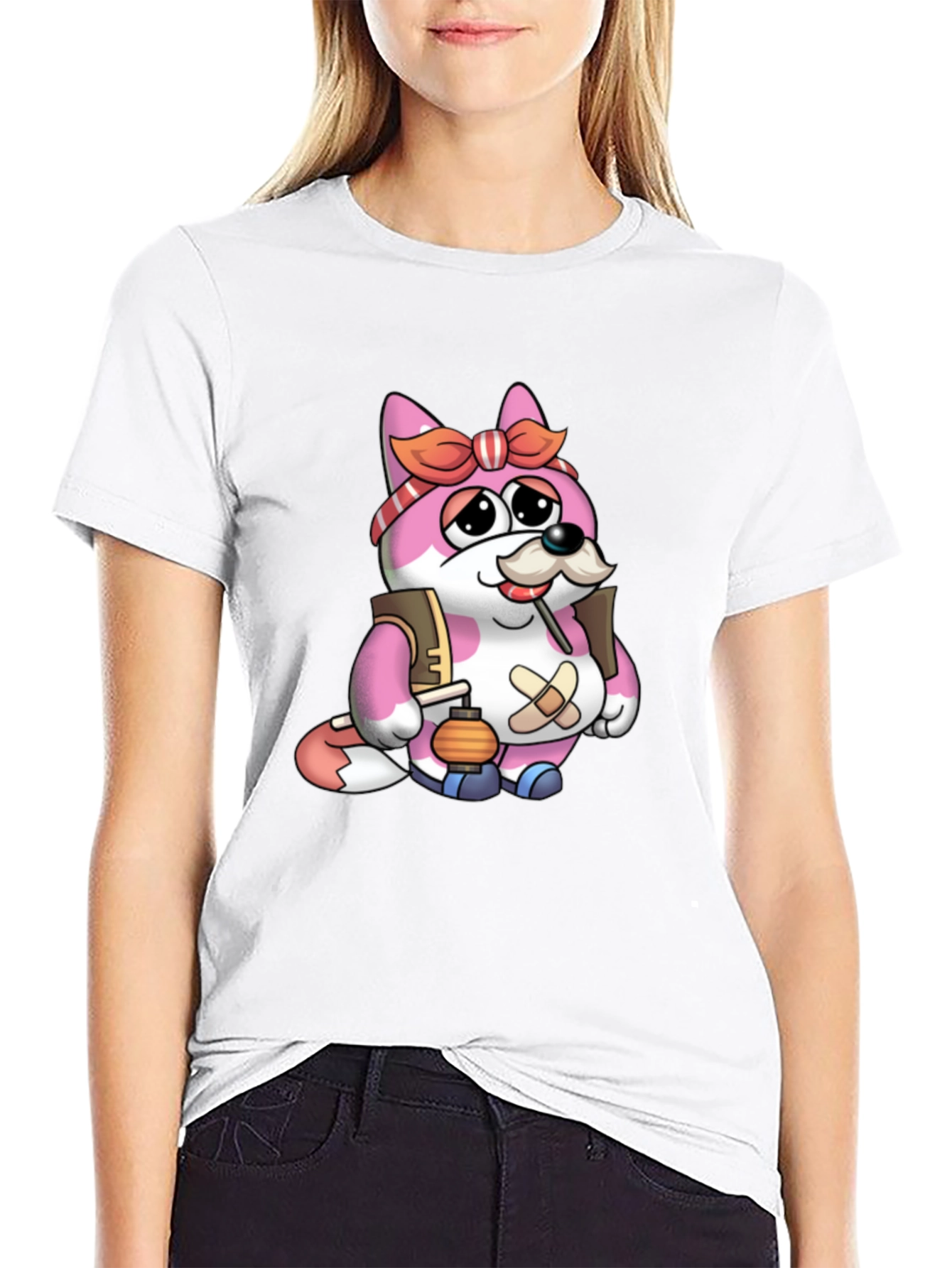 Cartoon Animal Graphic Tee