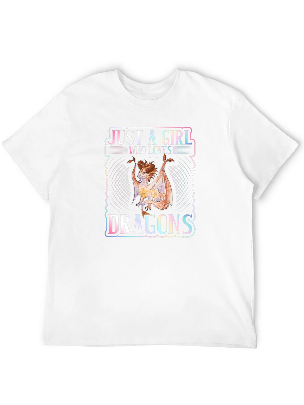 Just a Girl Who Loves Dragons T-Shirt