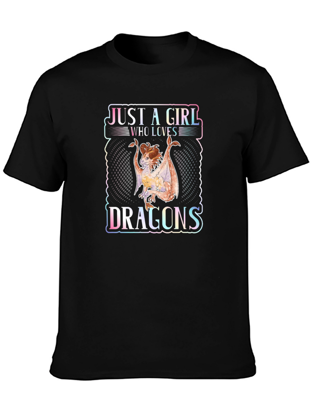 Just a Girl Who Loves Dragons T-Shirt