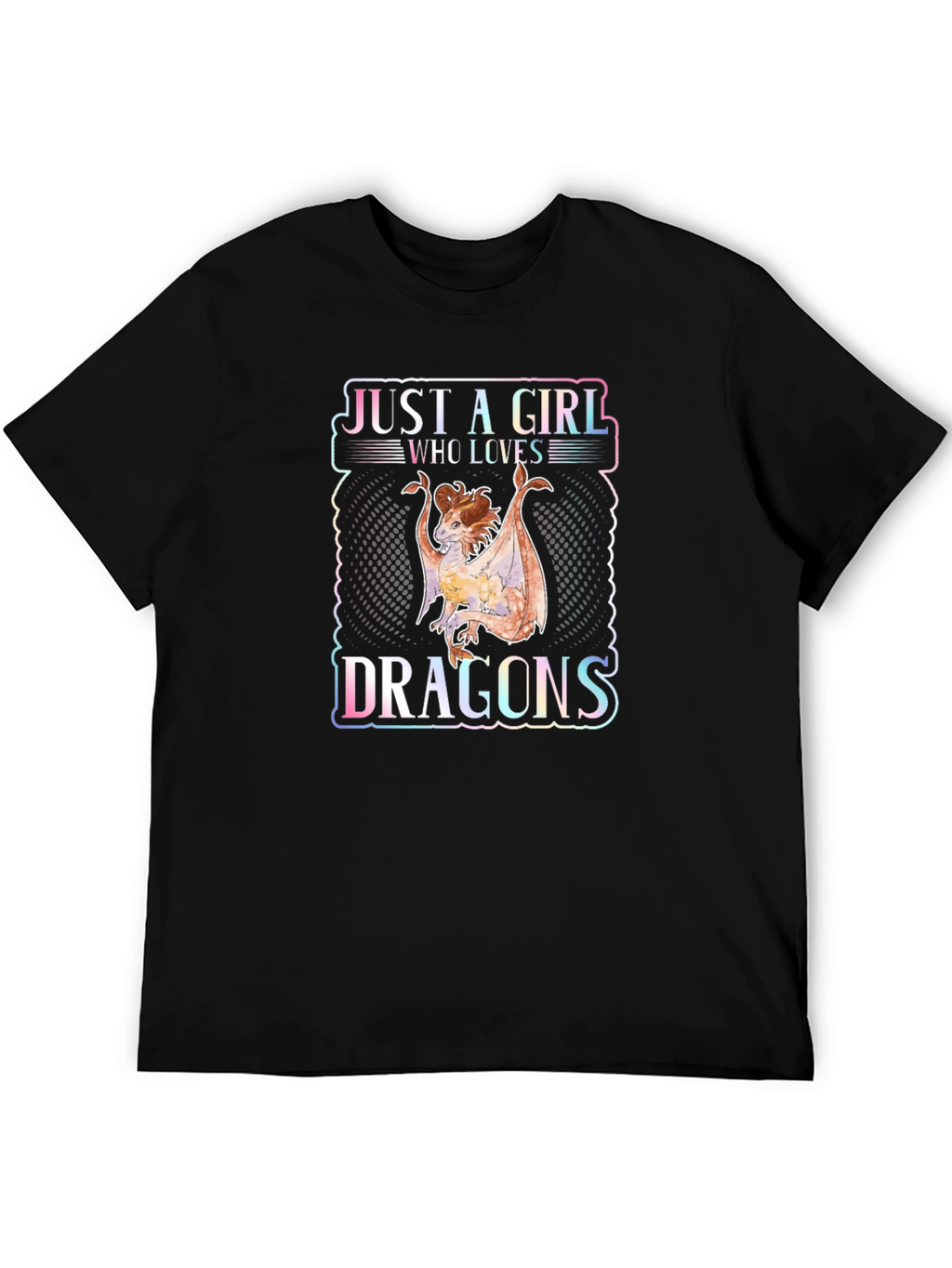 Just a Girl Who Loves Dragons T-Shirt