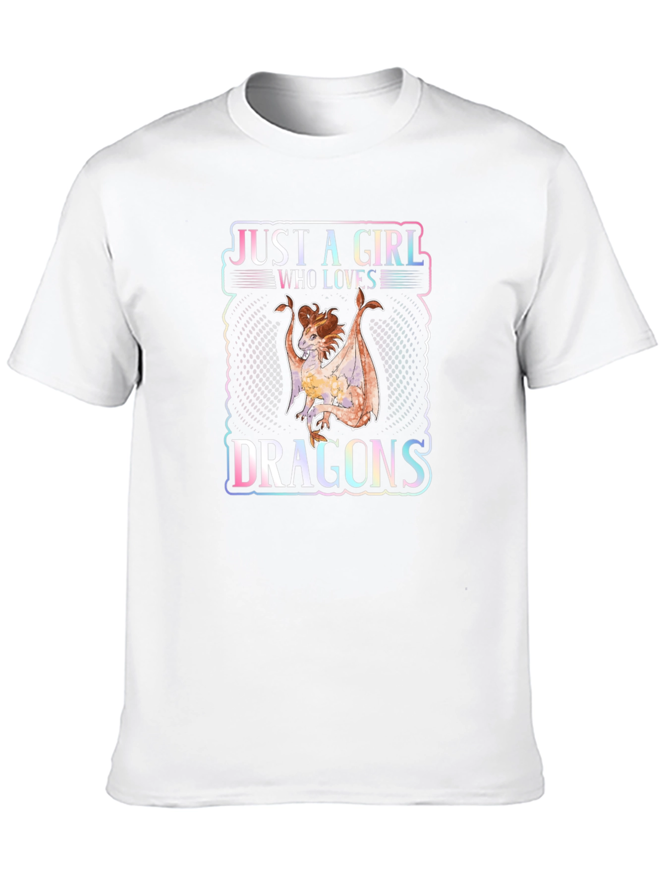 Just a Girl Who Loves Dragons T-Shirt