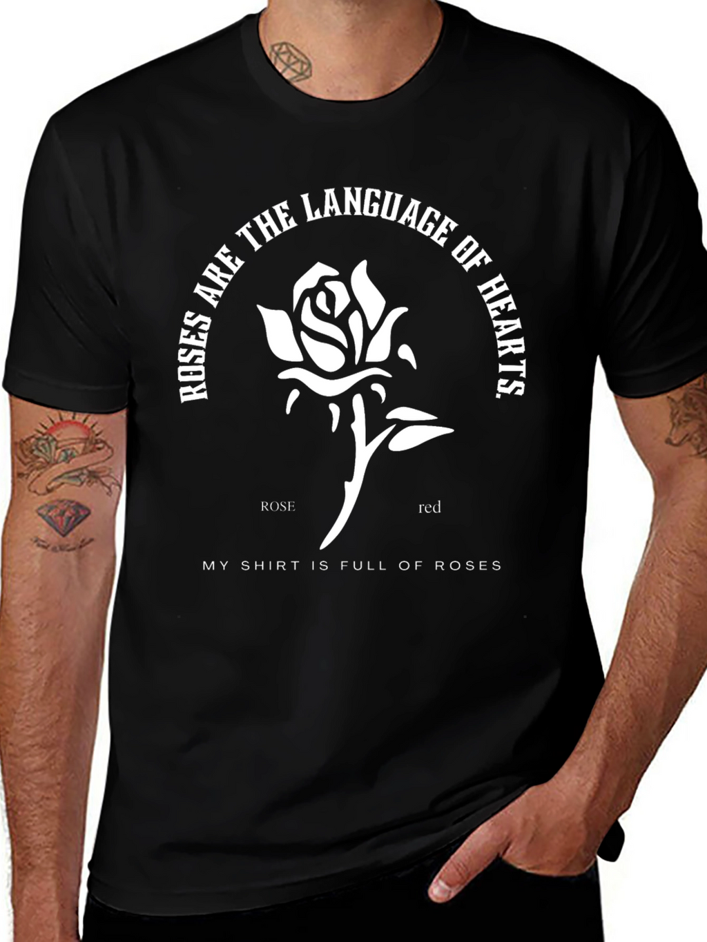 Rose Language T-Shirt