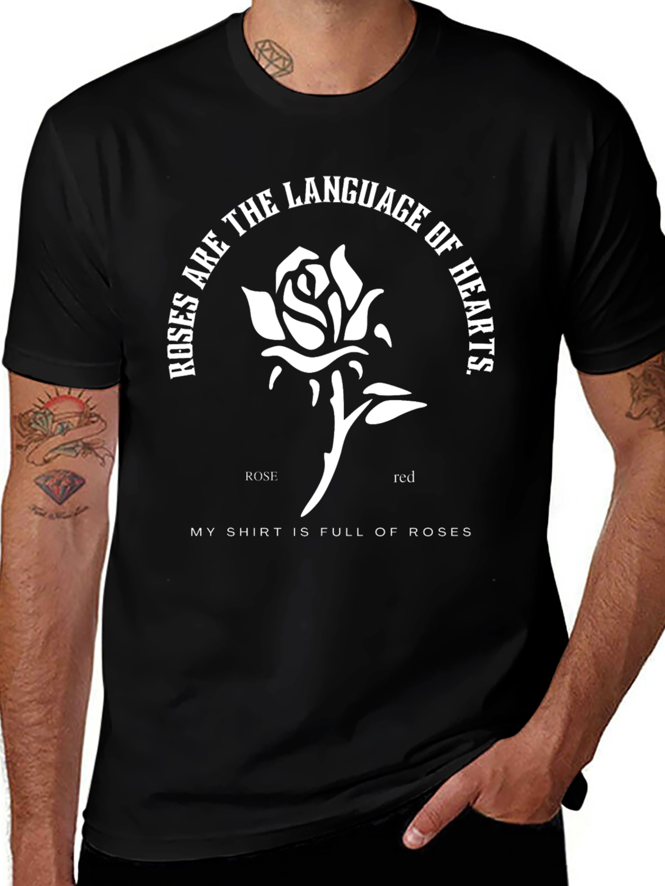 Rose Language T-Shirt