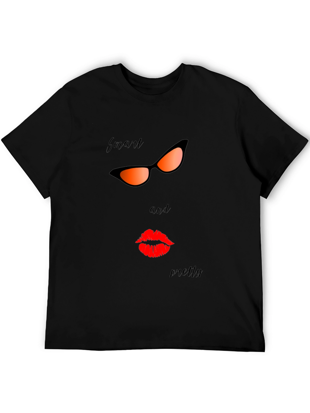 Smart & Pretty Graphic Tee - Stylish Unisex T-Shirt