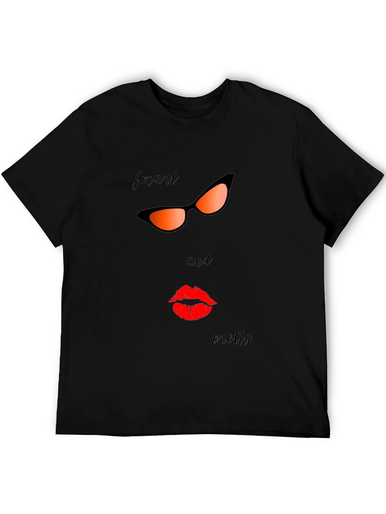 Smart & Pretty Graphic Tee - Stylish Unisex T-Shirt