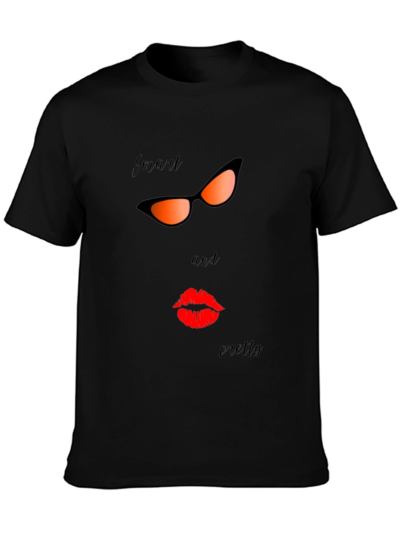 Smart & Pretty Graphic Tee - Stylish Unisex T-Shirt