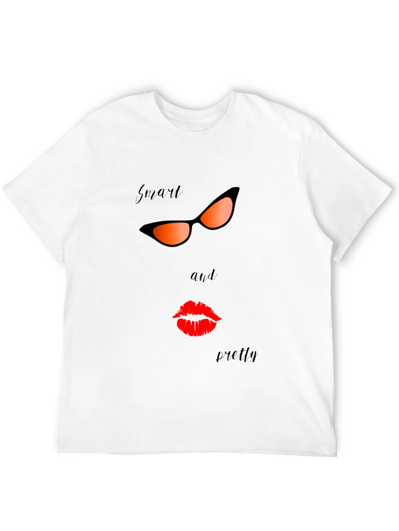 Smart & Pretty Graphic Tee - Stylish Unisex T-Shirt