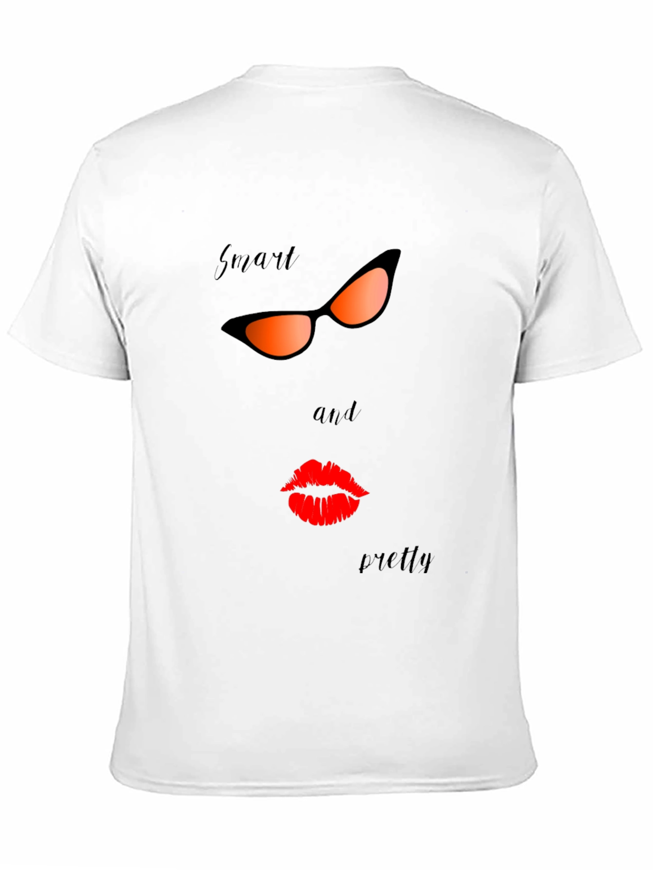 Smart & Pretty Graphic Tee - Stylish Unisex T-Shirt
