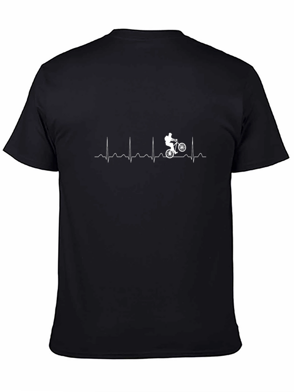 Mountain Biker Heartbeat T-Shirt