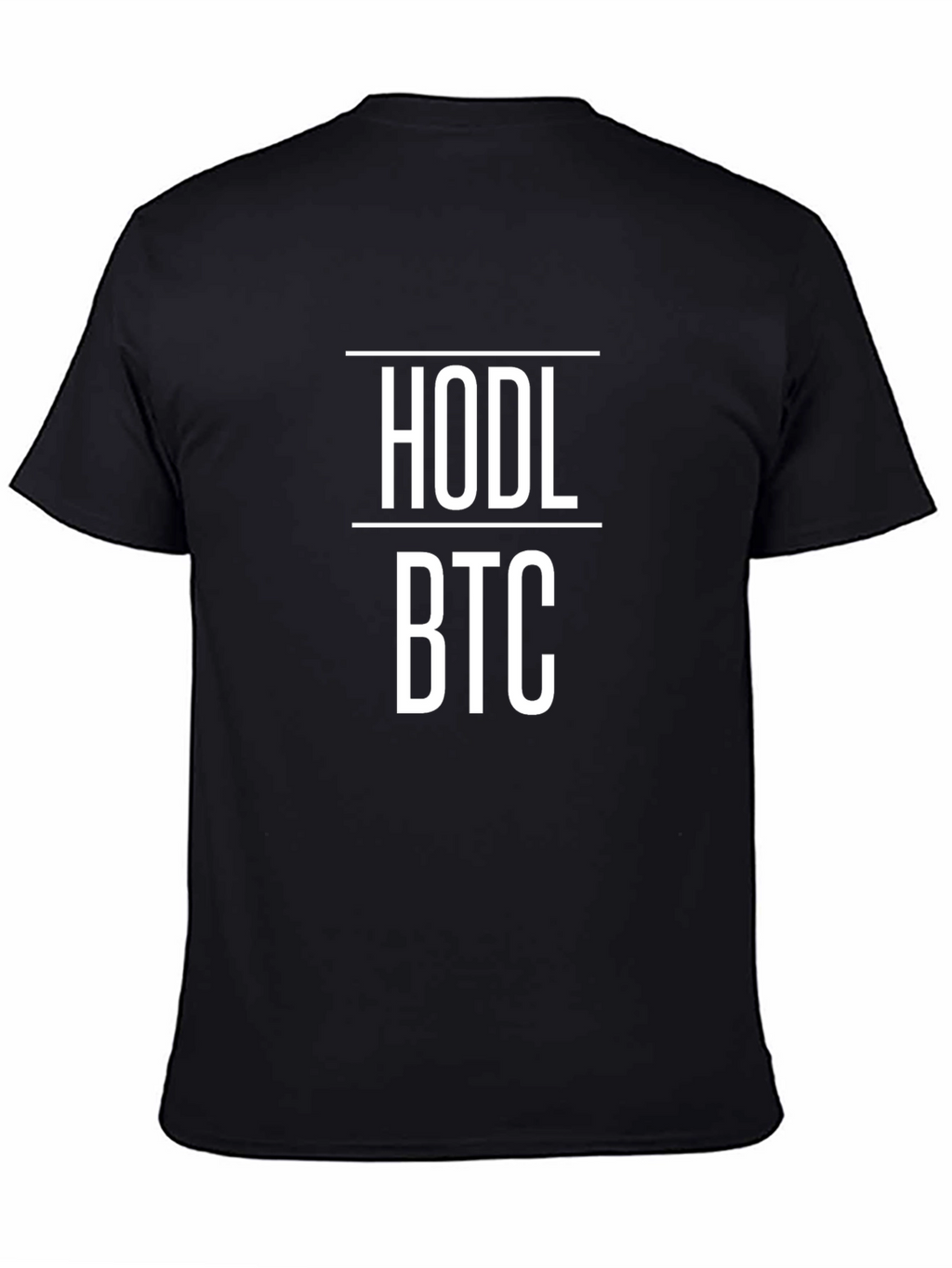 HODL BTC Crypto T-Shirt - Bitcoin Lover Tee