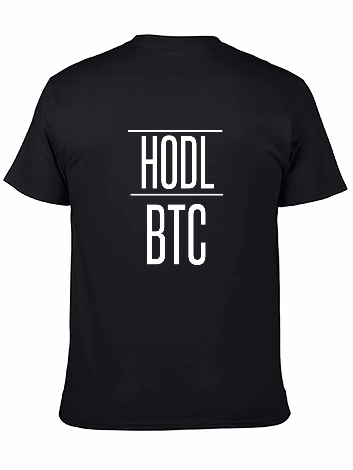 HODL BTC Crypto T-Shirt - Bitcoin Lover Tee