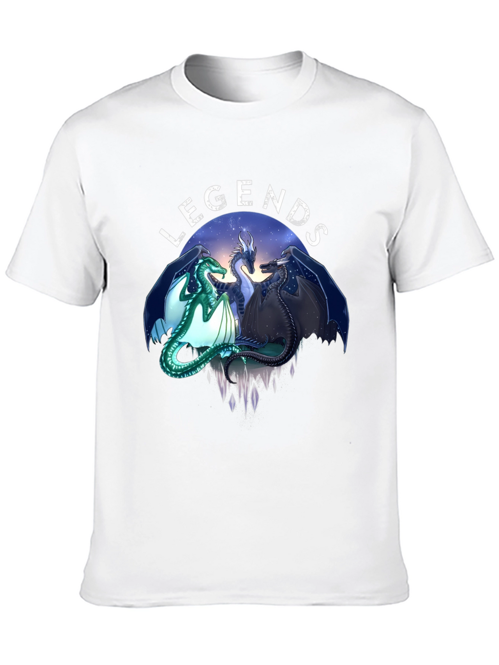 Legends Dragon Graphic Tee - Unique Design