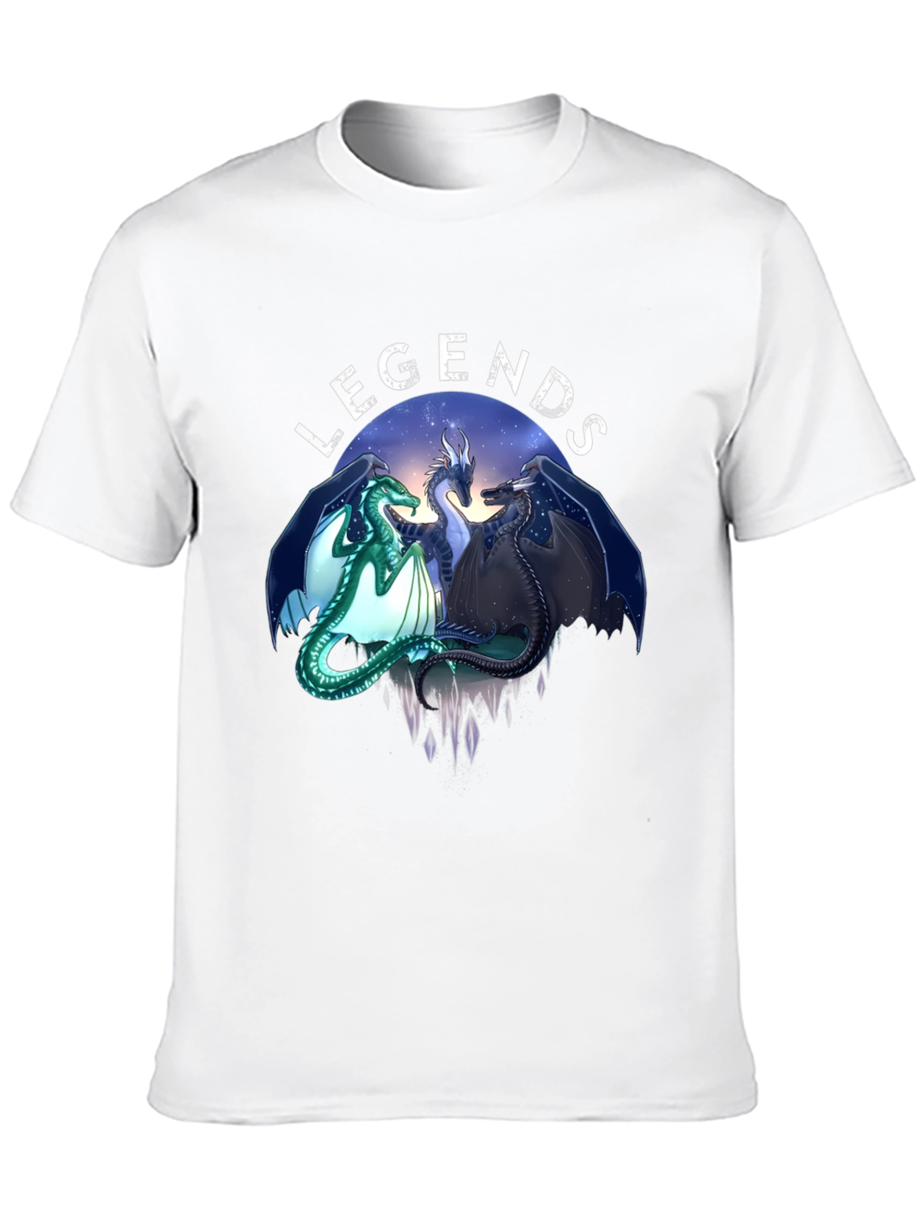 Legends Dragon Graphic Tee - Unique Design