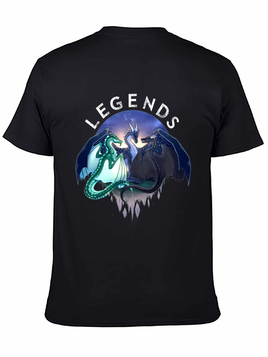 Legends Dragon Graphic Tee - Unique Design