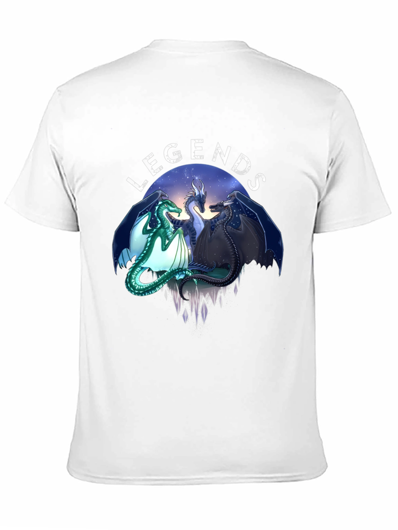 Legends Dragon Graphic Tee - Unique Design