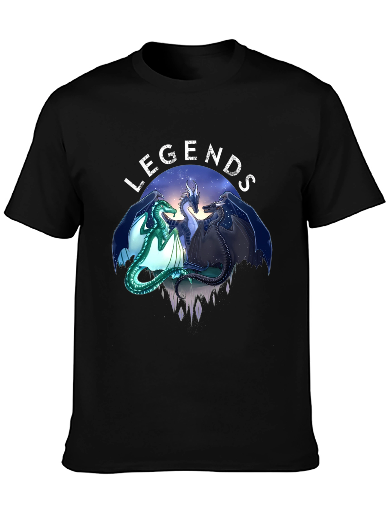 Legends Dragon Graphic Tee - Unique Design