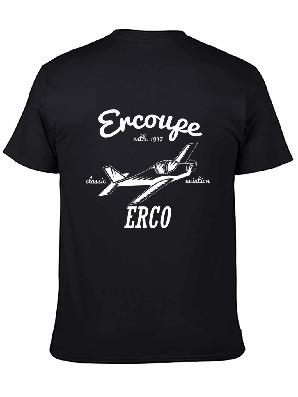 Ercoupe Aviation T-Shirt - Classic Airplane Tee