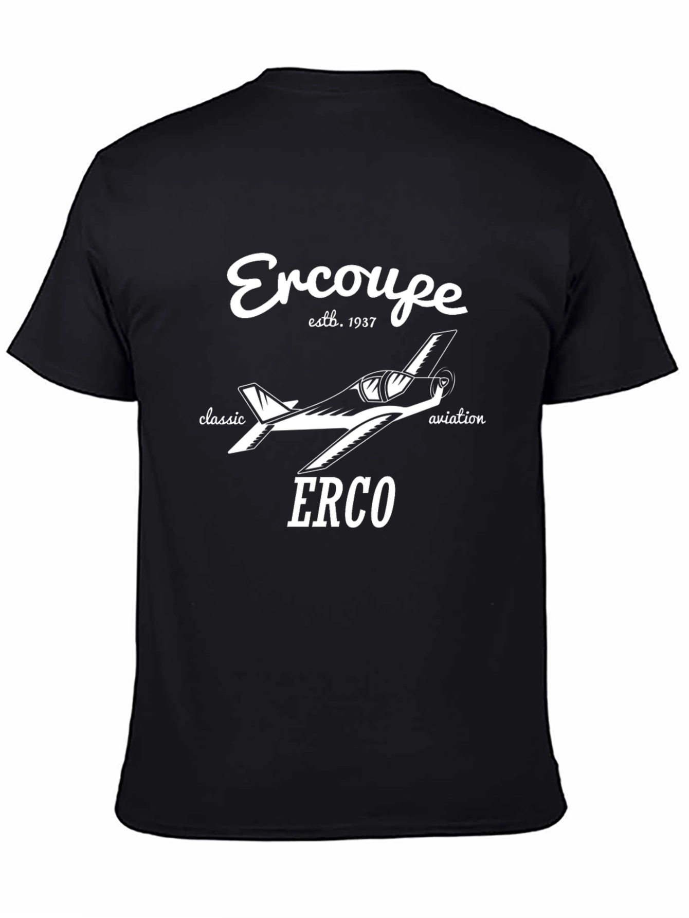 Ercoupe Aviation T-Shirt - Classic Airplane Tee