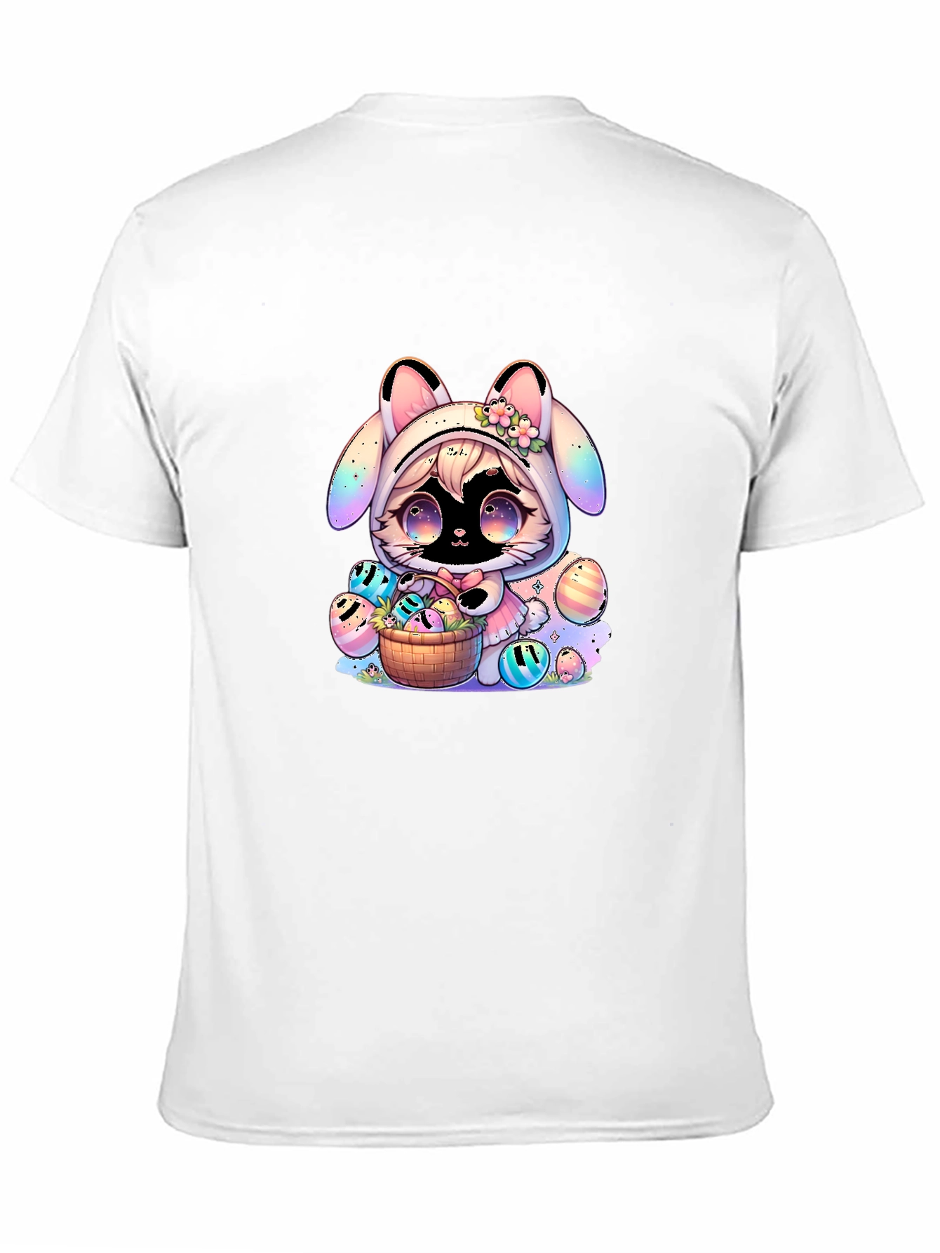 Cute Easter Bunny Anime T-Shirt